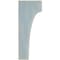 Ekena Millwork 1 3/4"W x 4"D x 10"H Clarksville Wood Vintage Decor Bracket, Driftwood Blue BKTWD02X04X10CVBU - alternate 2
